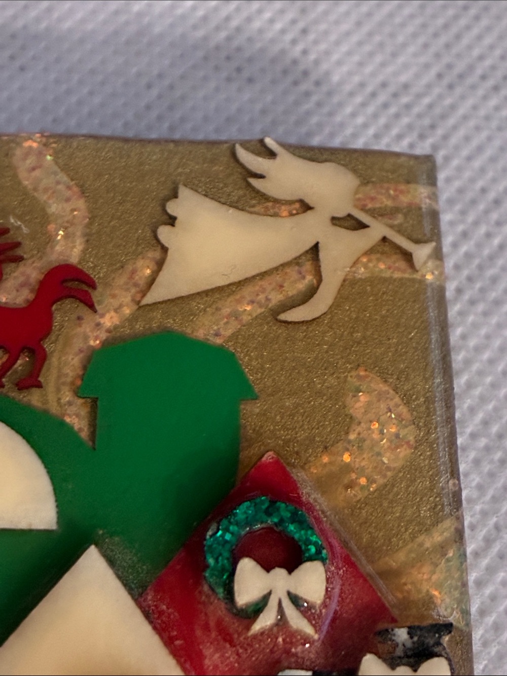 Lucinda Christmas Holiday Barn Farm Angel Pin *Read Description* - Picture 3 of 6